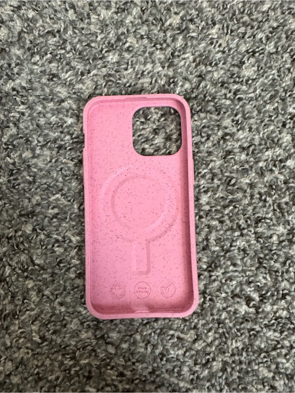 iphone 15 pro max Pela Pink Chili Pepper Pattern Phone Case